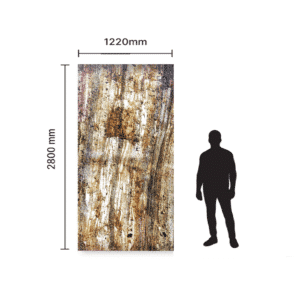 Realny wymiar forniru kamiennego tree stone do podświetlenia - transparentnego 2800mm x 1220mm